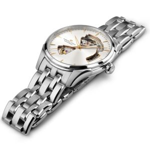 Hamilton Jazzmaster Open Heart 40mm H32675151 - Image 4