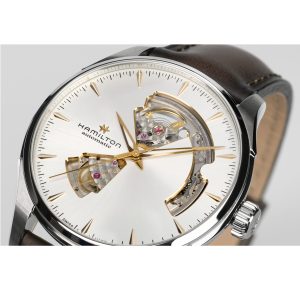 Hamilton Jazzmaster Open Heart 40mm H32675551 - Image 3