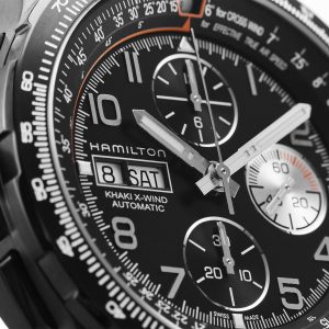 Hamilton Khaki X-Wind Auto Chrono 44mm H77736733 - Image 4