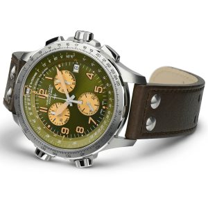 Hamilton Khaki Aviation X-Wind GMT Chrono Quartz 46mm H77932560 - Image 4